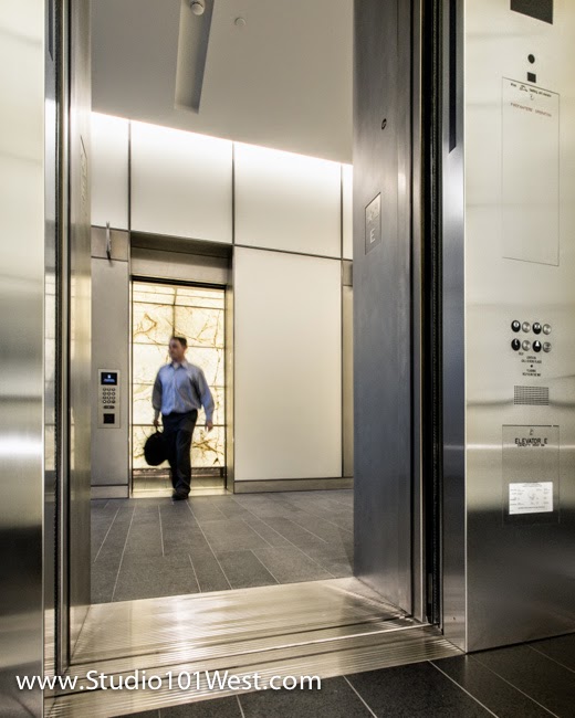 scan card security elevators view from inside elevator