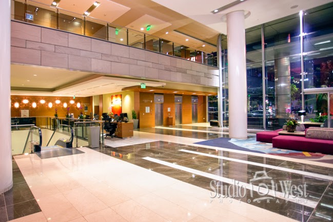 LA Live Hotel Lobby Photography - Studio 101 West Photography Archtiectural Photography - Hotel Lobby Photography - Hotel Photographer - Studio 101 West Photography