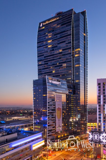 LA Live The Ritz-Carlton - Studio 101 West Photography Architectural Photography - Los Angeles Architecture Photographer - Studio 101 West Photography
