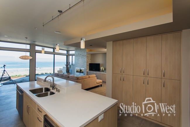 Photo of Beach House Kitchen - Architectural Photographer Kitchen interior photos - architecture photography - interior architectural photography - Studio 101 West Photography