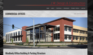 JW Design and Construction Portfolio Website San Luis Obispo Web Development - Large Scale Website Builder - Architecture Photographer - Studio 101 West