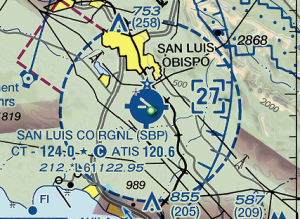 Sectional Map of San Luis Obispo San Luis Obispo Aerial Maps - Studio 101 West Photography