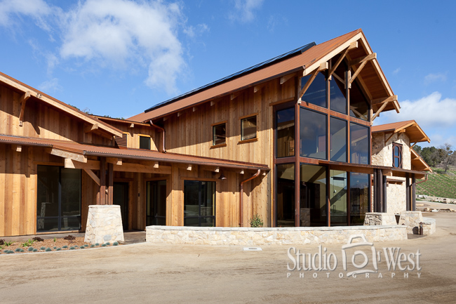Halter Ranch Winery Construction Process JW Design Construction Photographer - Paso Robles Winery Photography - Studio 101 West Photography