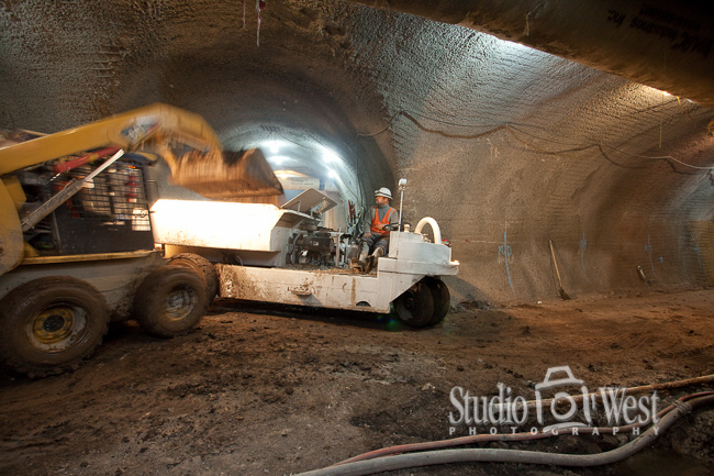 Halter Ranch Wine Cave Construction Process Wine Cave Construction Photographer - Paso Robles Winery Photography - Studio 101 West Photography