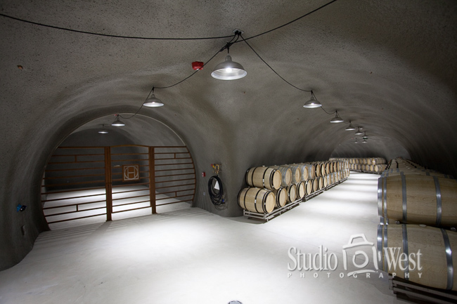 Halter Ranch Wine Cave Central Coast California Wine Cave Photographer - Paso Robles Winery Photography - Studio 101 West Photography