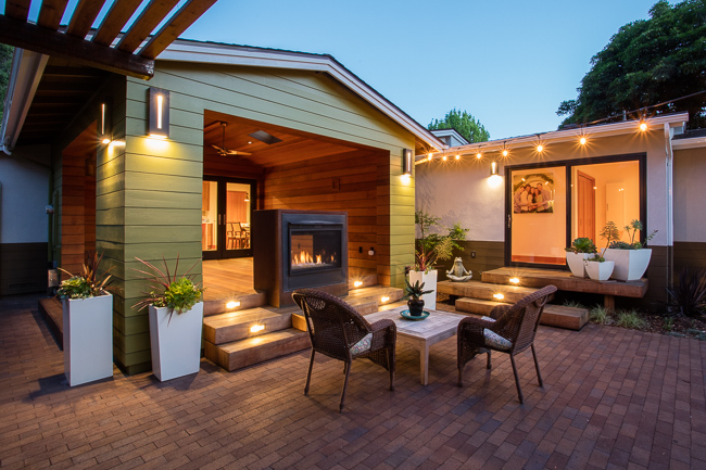 Bowin Residence Backyard Photograph Architectural Home Remodel Photographer - AIA Photographer - Studio 101 West Photography