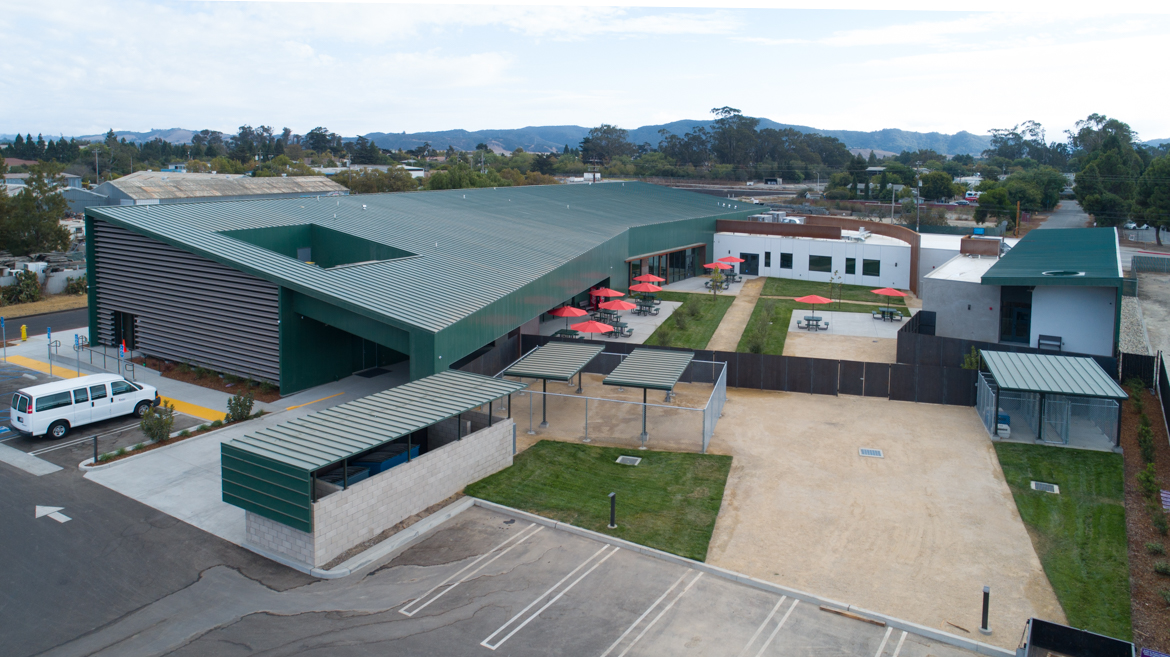 San Luis Obispo Homeless Shelter Architectural Drone Photography - Studio 101 West Photography Garcia Achitecture + Design - San Luis Obispo Homeless Shelter - Drone Photography - Studio 101 West Photography