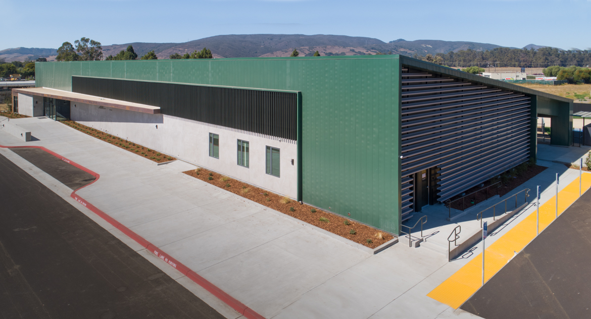 Architectural Photography - Drone Building Shoot - Studio 101 West Photography JW Design & Construction Homeless Shelter Building Photography - Studio 101 West Photography