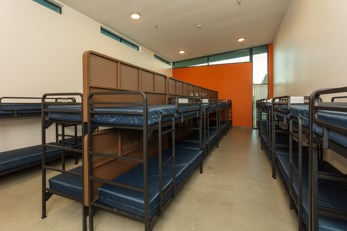 Architectural Photography - Homeless Shelter Sleeping Dorm - Studio 101 West Photography San Luis Obispo Homeless Shelter Sleeping Dorm - Building Photography - Studio 101 West Photography