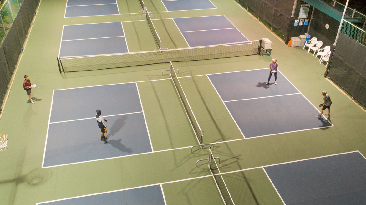 Pismo Beach Hotel Photography - Outdoor Tennis Courts - Studio 101 West Photography