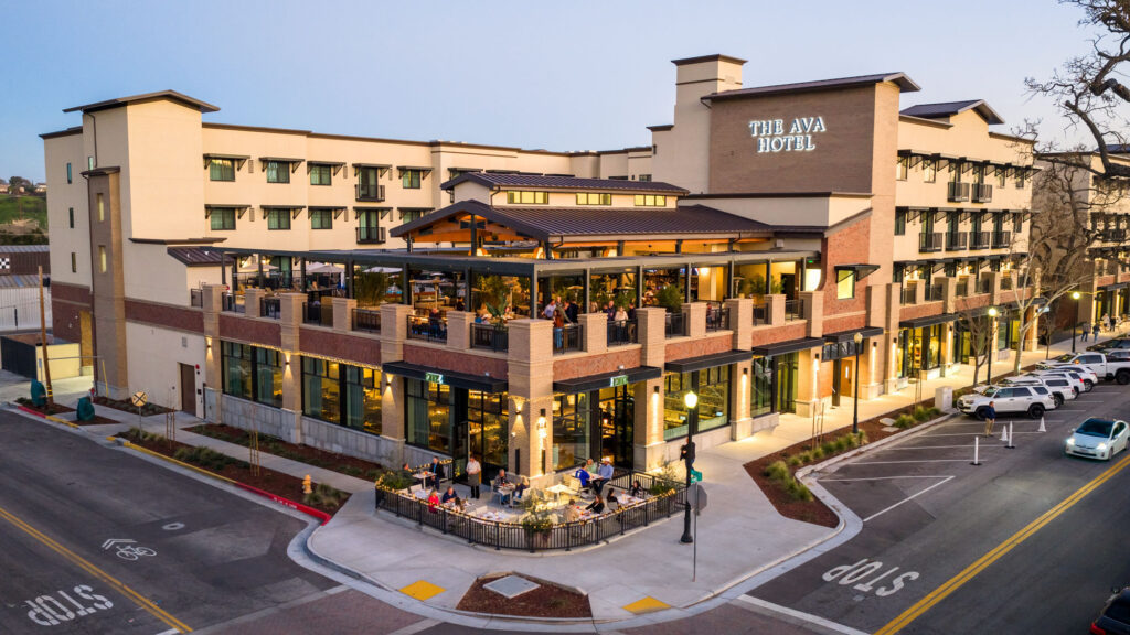 Hyperlapse Drone Video - The AVA Hotel Paso Robles - Architectural Drone Photography - Aerial Photography - Studio 101 West Photography
