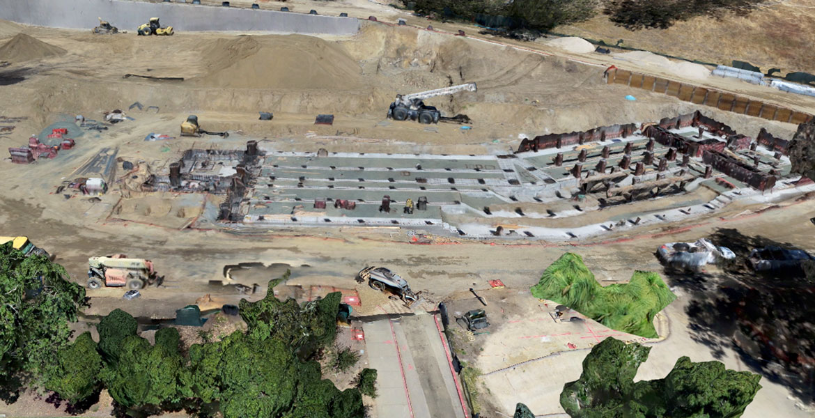 Drone Mapping - Studio 101 West Photography Drone Mapping - Photomosaics - Construction Progress Drone Mapping - Drone Mapping Measureing - Interactive Drone Mapping - 3D Drone Mapping - 2D Drone Map - Studio 101 West Photography