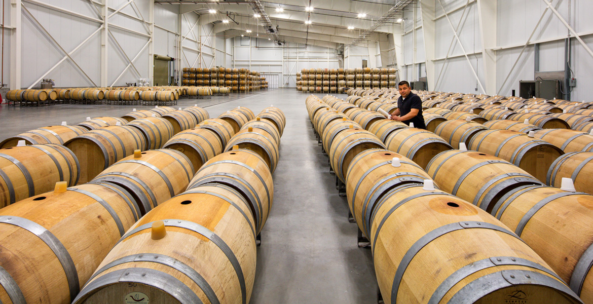 Paso Robles San Antonio Winery - Barrel Room Storage Photography - Studio 101 West Photography